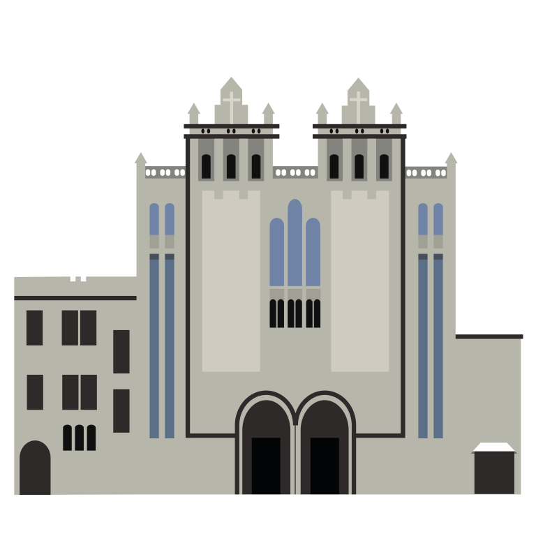Ilustraciones De la Iglesia de los Franciscanos en Irala